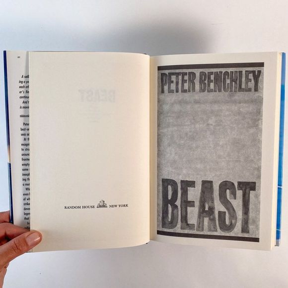 2/$30 -  Beast by  Peter Benchley - Picture 7 of 15